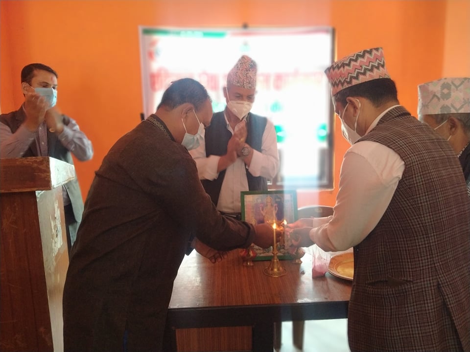 पश्चिम नेपाल साकोसको जलजला ३ पर्बतमा  आठौ  सेवाकेन्द्र बिस्तार