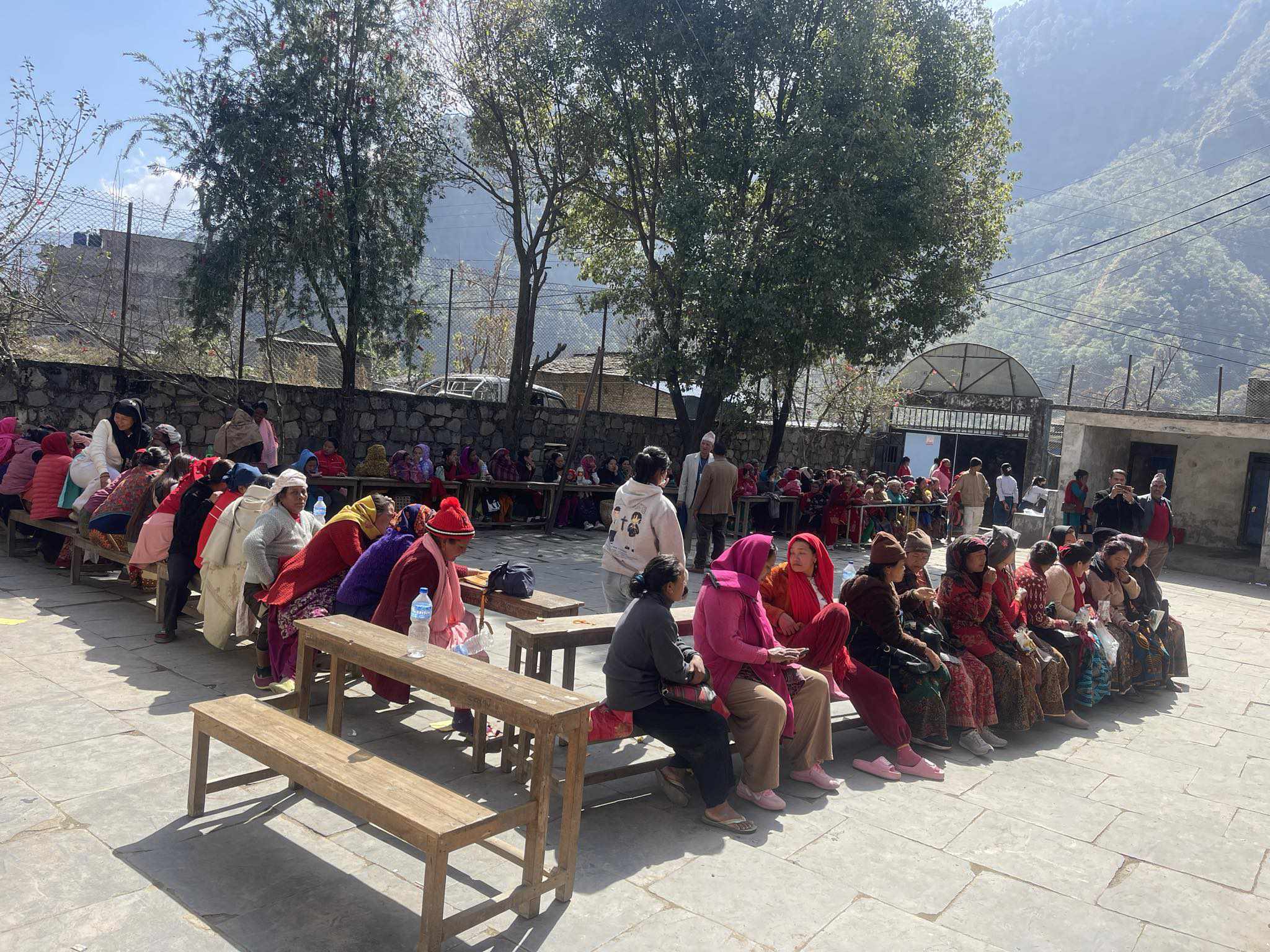 निशूल्क स्वास्थ्य शिविर सम्पन्न  गरिएको