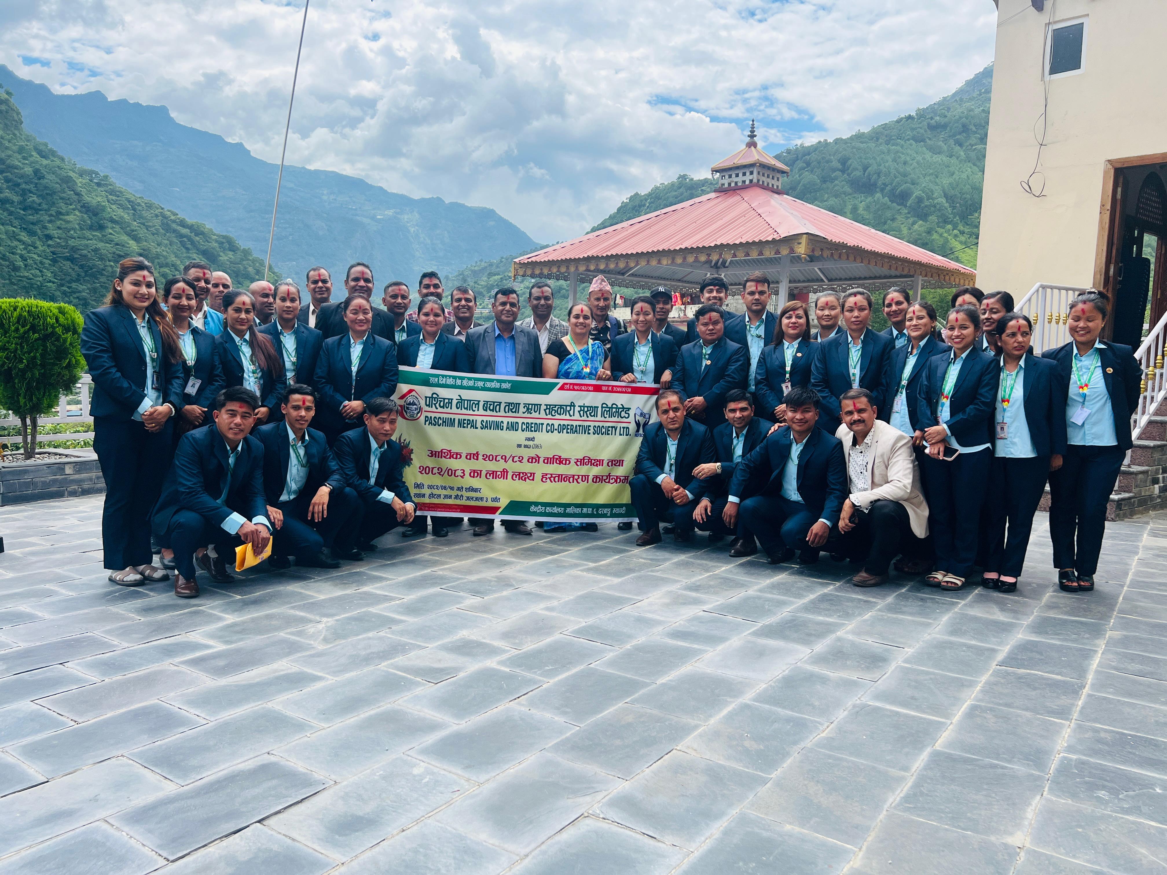 आ.व.२०८२/०८३ लक्ष्य हस्तान्तरण कार्यक्रम सम्पन्न भयो